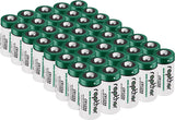 rapthor CR123A Lithium Batteries Packs 1650mAh High Power UL Certified 3V Non-Rechargeable Bulk Batteries with Built-in PTC for Flashlight Toys Alarm System Microphones(40pack)