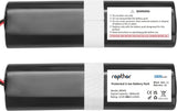 Replacement Battery for ILIFE V3S Pro Robot 2800mAh, V5S Pro, V8S, V50, X750 Robot Vacuum Cleaners,14.8V/41.44Wh