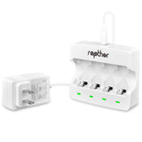 Rapthor RCR123A Battery 12V/1A Quick Charger with FCC CE ROHS Certified