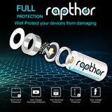 Rapthor RCR123A Battery 900mAh 8 Pack Rechargeable CR123A Lithium Batteries with UL UN Certified for Arlo VMC3030 VMK3200 VMS3230/3330/3430/3530 Wireless Security Camera