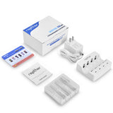 Rapthor RCR123A Rechargeable Batteries 8 Pack 750mAh with Charger for Arlo VMC3030 VMK3200 VMS3230 3330 3430 3530 Wireless Security Cameras Flashlight Smart Sensor