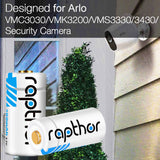 Rapthor RCR123A Rechargeable Batteries 8 Pack 900mAh with Charger for Arlo VMC3030 VMK3200 VMS3230 3330 3430 3530 Wireless Security Cameras Flashlight Smart Sensor