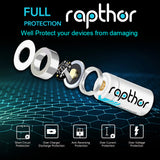 Rapthor RCR123A Rechargeable Batteries 8 Pack 900mAh with Charger for Arlo VMC3030 VMK3200 VMS3230 3330 3430 3530 Wireless Security Cameras Flashlight Smart Sensor