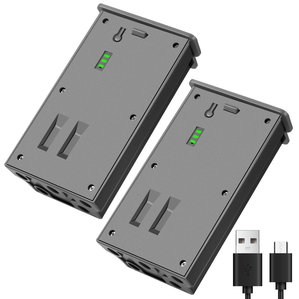 2-Pack 36000mWh Lithium-ion Battery Pack for Reveal Trail Cameras – Compatible with Reveal X, XB, SK, X Pro, Pro 3.0, X Gen 2.0, X Gen 3.0 Hunting Cameras