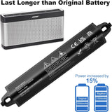 Replacement Battery for Bose 404600, Soundlink 1, Soundlink 2, SoundLink 3, Soundlink II, SoundTouch 20,330105, 330105A, 33010711, 330107, 359495, 359498 High Capacity 2330mAh 11.1V with DIY Tool