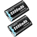 Rapthor 2800mAh Xbox One Ni-MH Rechargeable Battery Pack for Xbox One/Xbox One S/Xbox One X/Xbox One Elite Wireless Controller (2 Battery Packs Only)