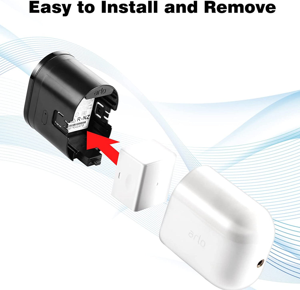 Upgraded 4950mAh Replacement Batteries Compatible with Arlo Pro 4/Pro 3/Ultra/Ultra 2 Wireless Security Cameras, 2-Pack 3.85V Rechargeable Long-Lasting Battery Life and Easy to Install